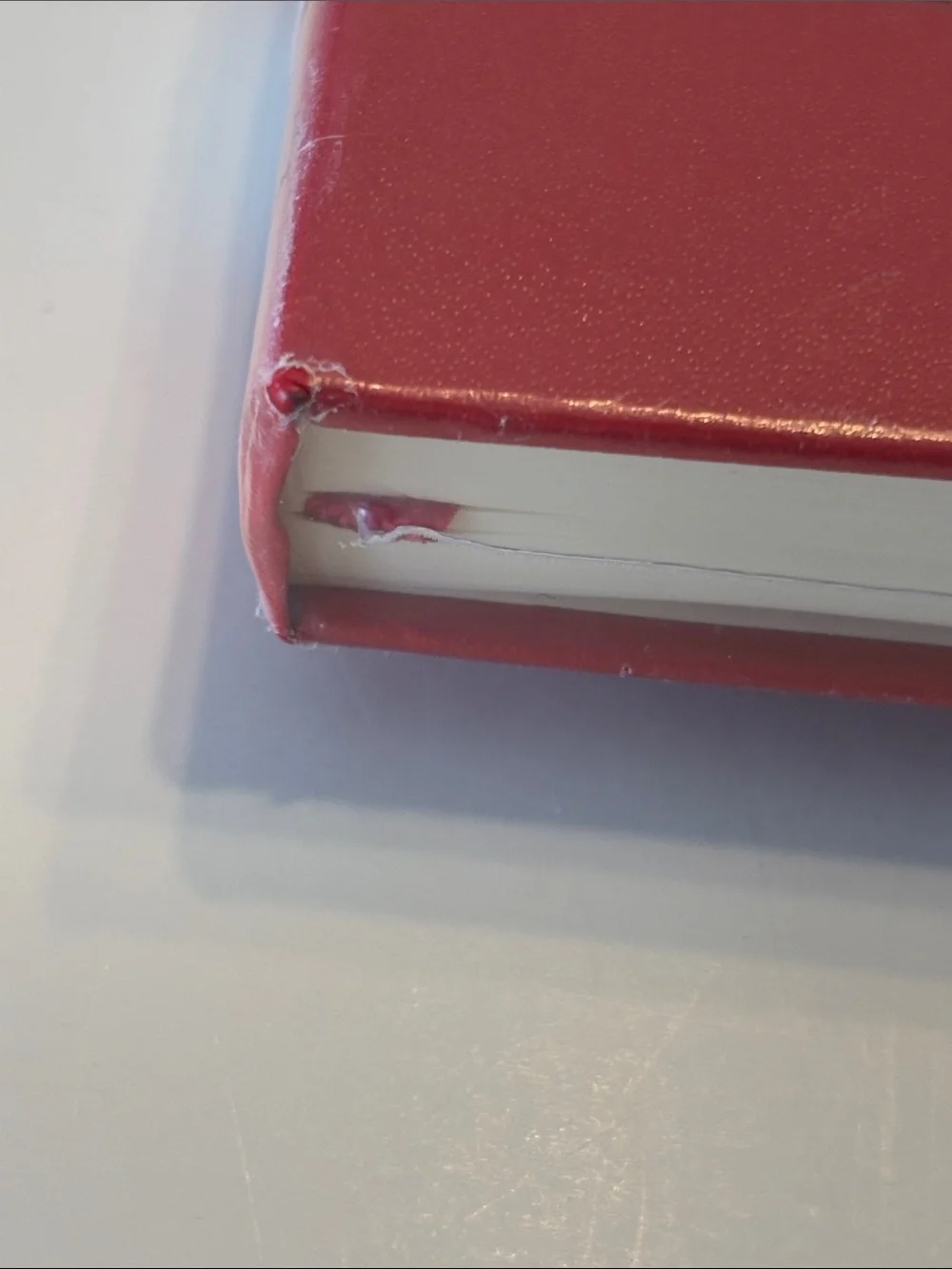 Moleskin Hard Cover Holiday Notebook in Red